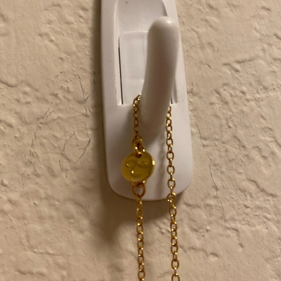 Beautiful Touchstone Crystal by Swarovski tassel necklace. - Picture 4 of 6